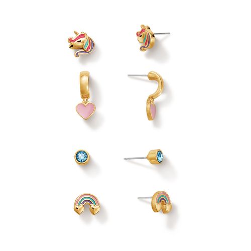 Set de Aretes x4 Cute Unicorn