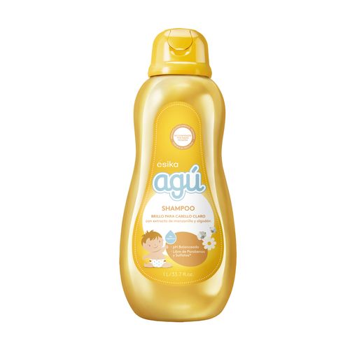 Shampoo Agú Brillo Manzanilla y Algodón